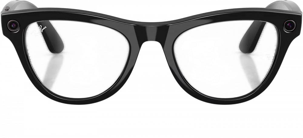 Умные очки Ray-Ban Meta Skyler (Gen 2) Shiny Black / Transitions Amethyst