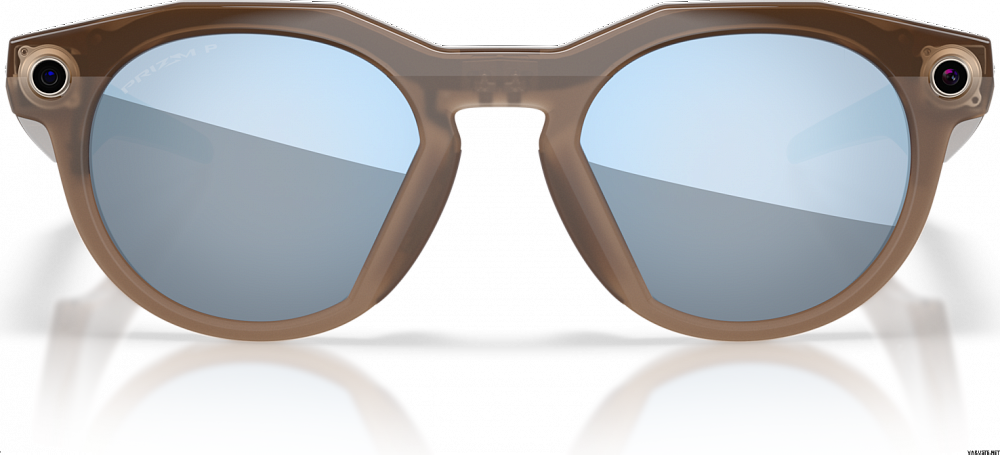 Умные очки Oakley Meta HSTN Brown Smoke / Prizm Deep Water Polarized