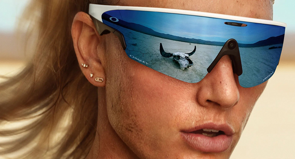 Умные очки Oakley Meta Vanguard White / Prizm Sapphire