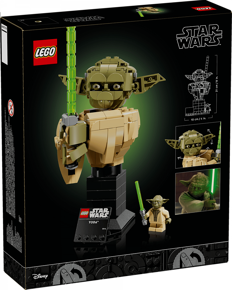 Конструктор LEGO Star Wars «Бюст Йоды» 75438