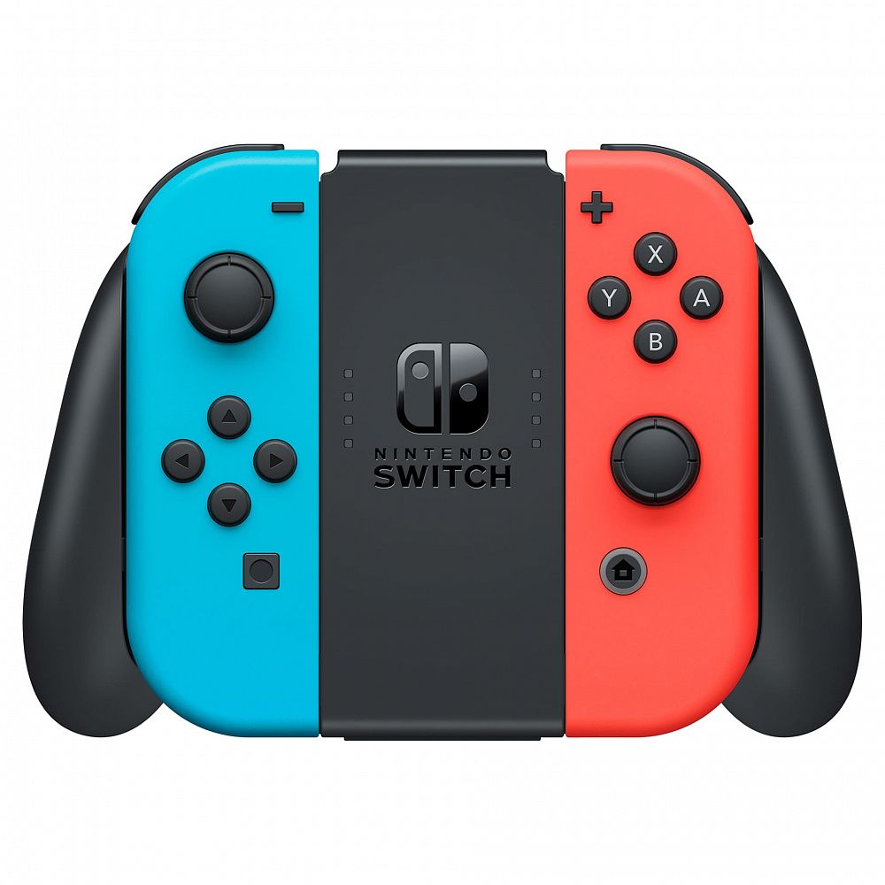 Игровая приставка Nintendo Switch OLED 64GB Neon Red / Blue