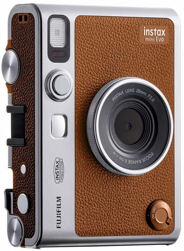 Фотоаппарат моментальной печати Fujifilm Instax Mini Evo Brown