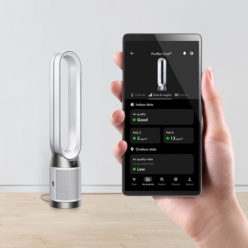 Очиститель воздуха Dyson Purifier Cool PC1 TP11 Purifying Fan White/Silver