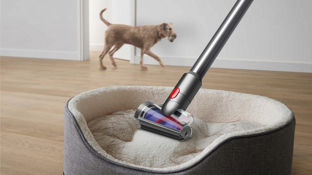 Вертикальный пылесос Dyson V8 Absolute (SV25) Silver / Yellow