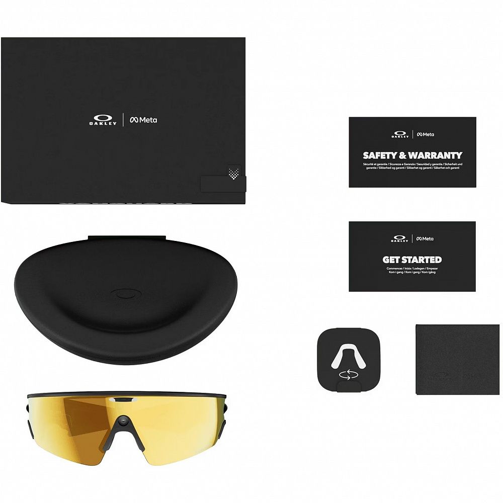 Умные очки Oakley Meta Vanguard Black / Prizm 24K