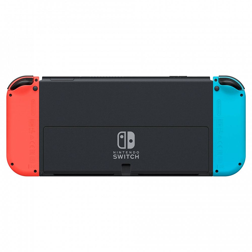 Игровая приставка Nintendo Switch OLED 64GB Neon Red / Blue