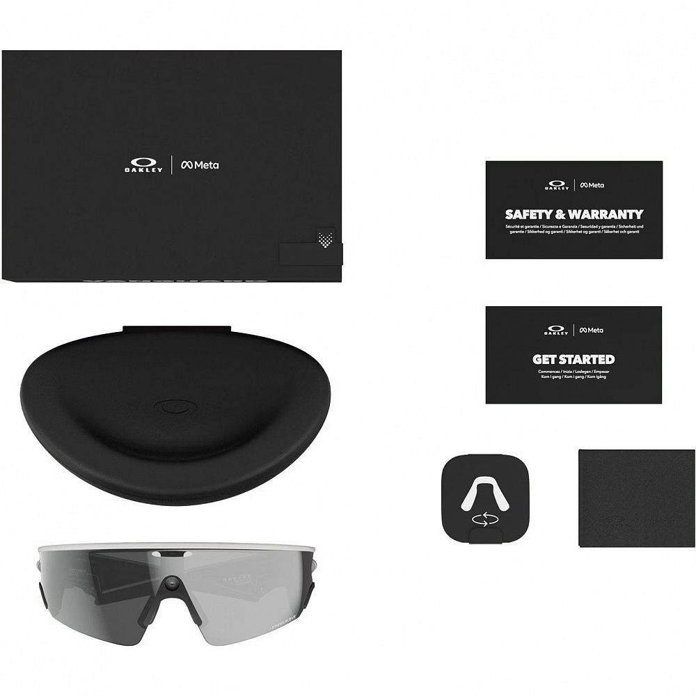Умные очки Oakley Meta Vanguard White / Prizm Black