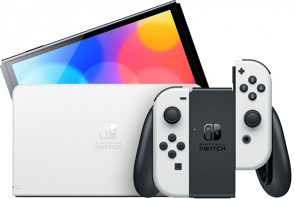Игровая приставка Nintendo Switch OLED 64GB White
