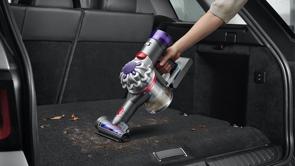 Ручной пылесос Dyson V8 Slim Fluffy (SV10K) Nickel / Red
