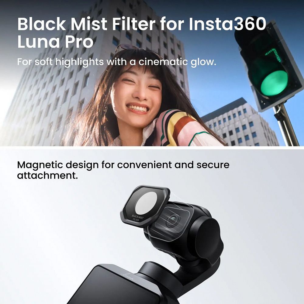 Камера Insta360 Luna Pro Fill Light Bundle Cosmic Black