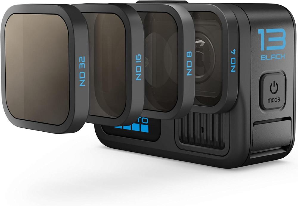 Экшн-камера GoPro HERO 13 Black Optional HB-Series Lenses + 64GB SD Card Bundle