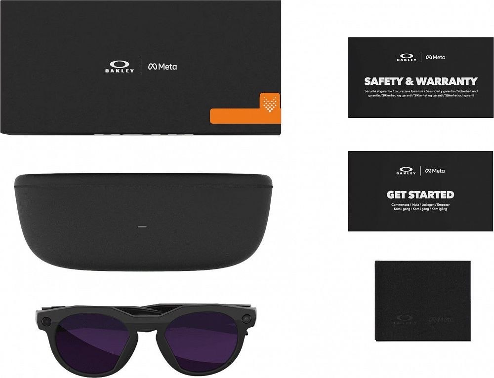 Умные очки Oakley Meta HSTN Black / Transitions Amethyst
