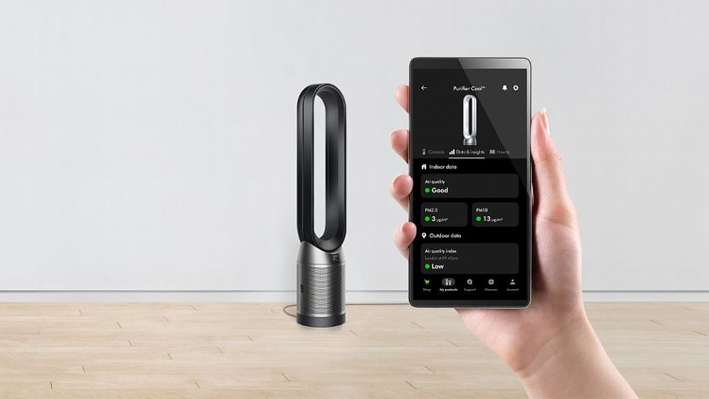 Очиститель воздуха Dyson Purifier Cool PC1 TP11 Purifying Fan Black/Nickel