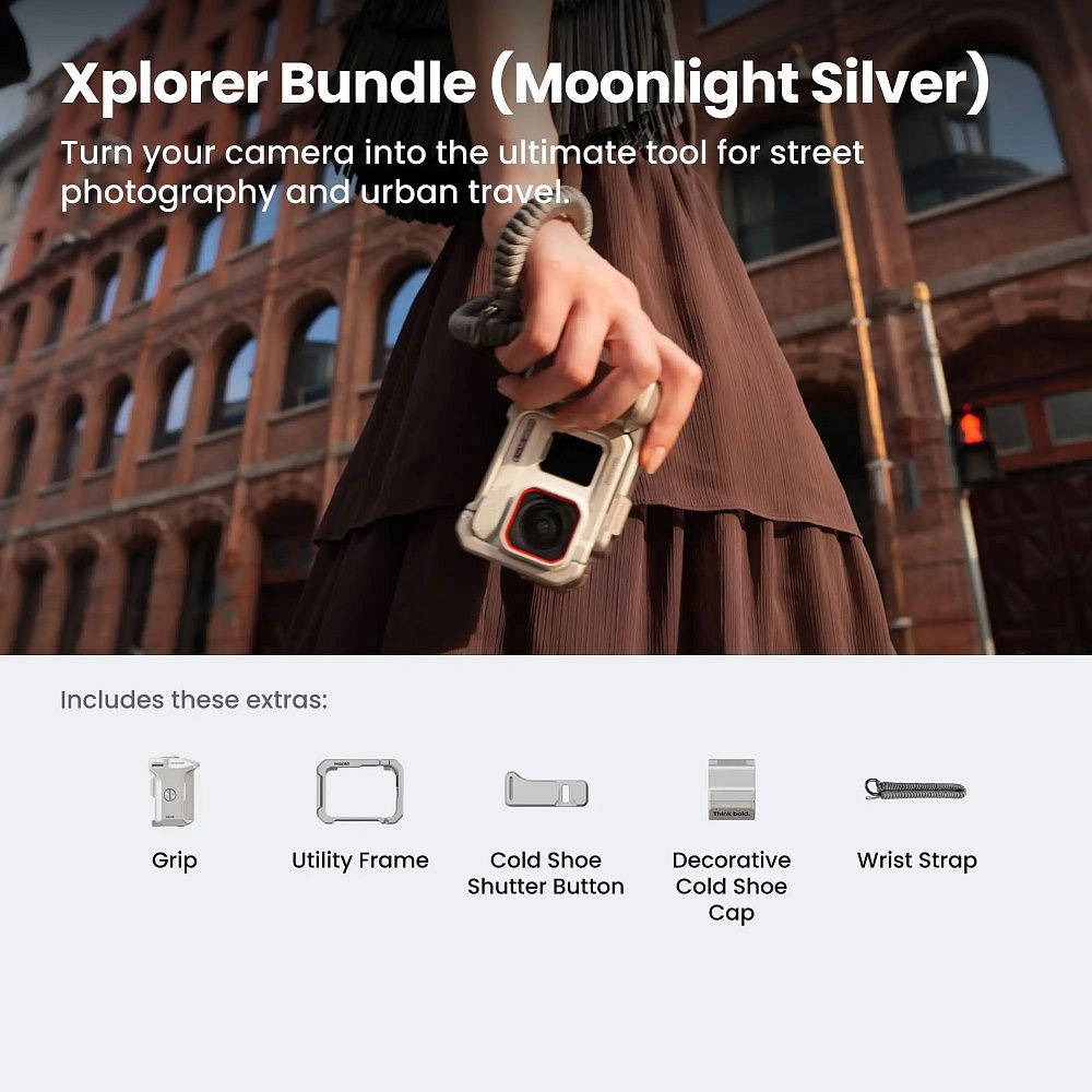Экшн-камера Insta360 Ace Pro 2 Xplorer Bundle Arctic White