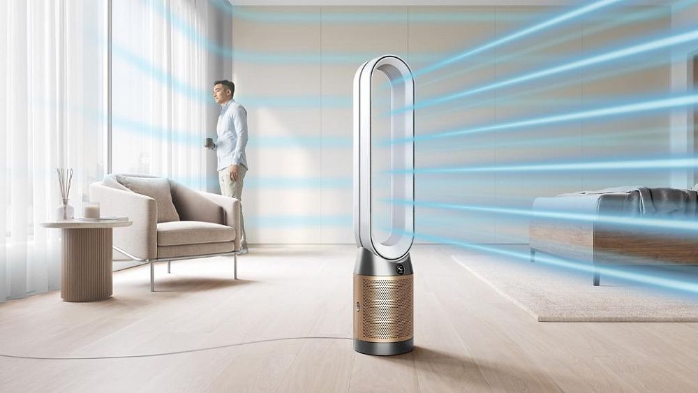 Очиститель воздуха Dyson Purifier Cool PC2 De-NOx TP12 Purifying Fan White/Gold