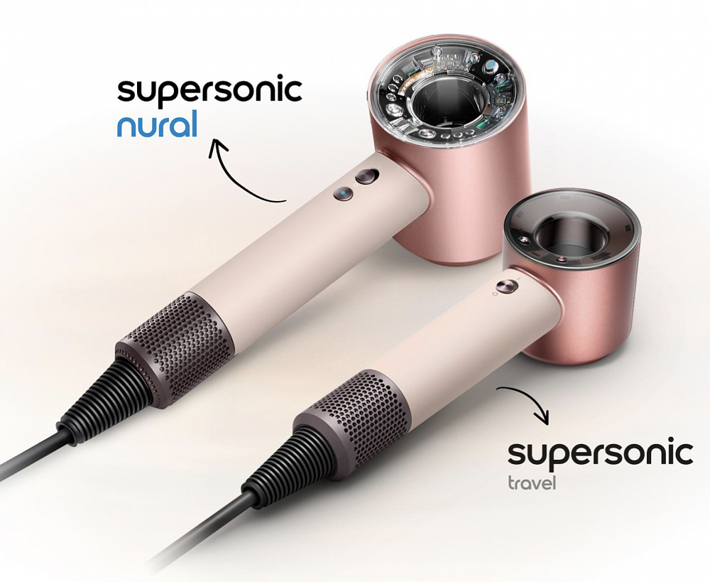 Фен Dyson HD19 Supersonic Travel Ceramic Pink / Rose Gold, EU вилка