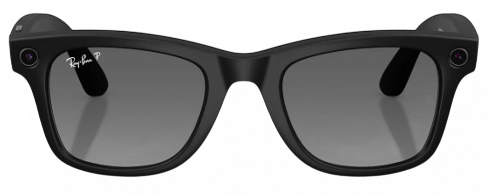 Умные очки Ray-Ban Meta Wayfarer (Gen 2) Matte Black / Polar Gradient Graphite (Large)