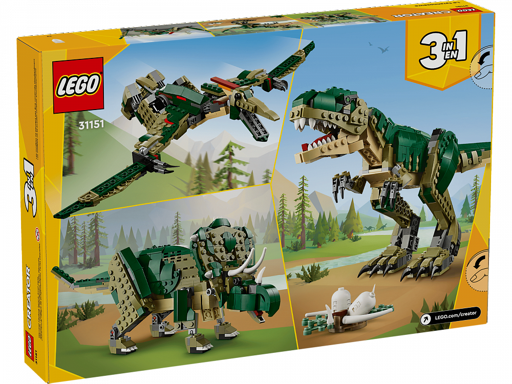 Конструктор LEGO Creator 3-в-1 «T. rex» 31151