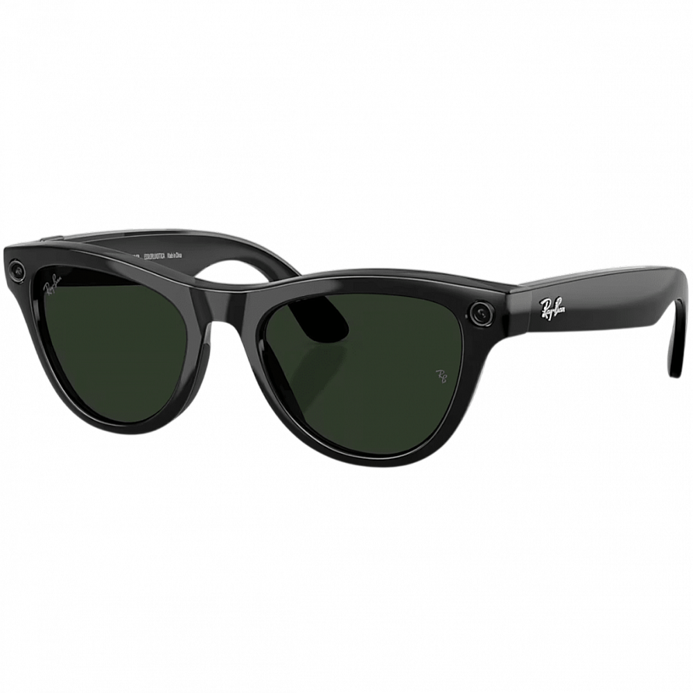 Умные очки Ray-Ban Meta Headliner (Gen 2) Shiny Black / Transitions Graphite Green