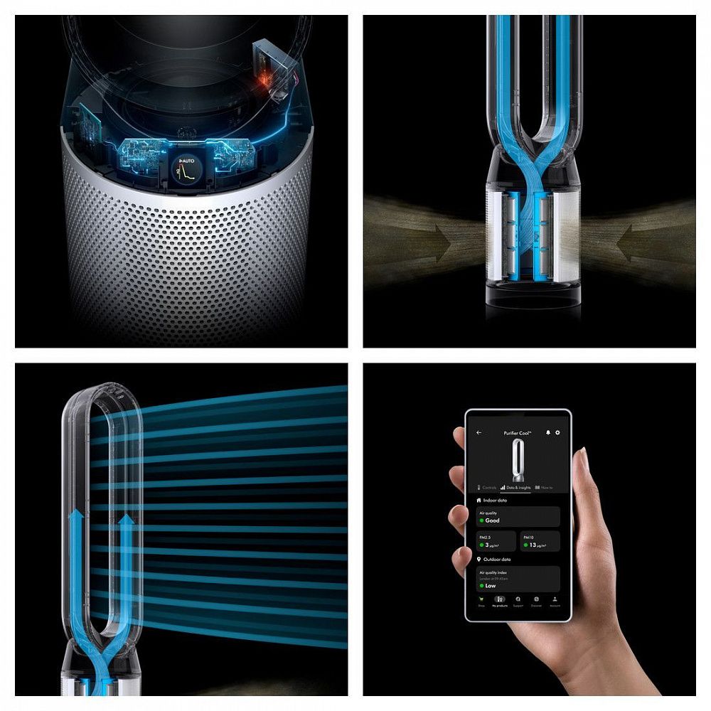 Очиститель воздуха Dyson Purifier Cool PC1 TP11 Purifying Fan White/Silver, EU вилка
