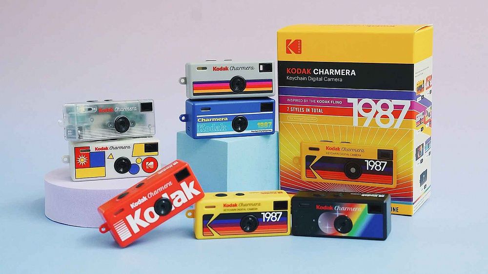 Цифровая мини-камера Kodak Charmera 1987 + microSD 16GB