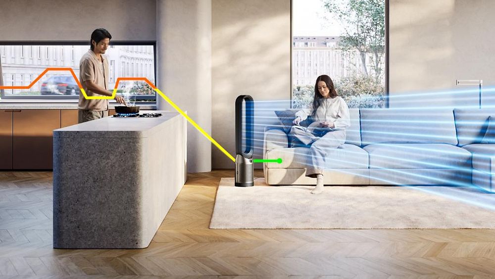 Очиститель воздуха Dyson Purifier Cool PC1 TP11 Purifying Fan Black/Nickel