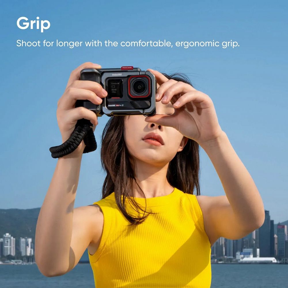 Экшн-камера Insta360 Ace Pro 2 Xplorer Bundle Midnight Black (Single Battery, Slate Gray)