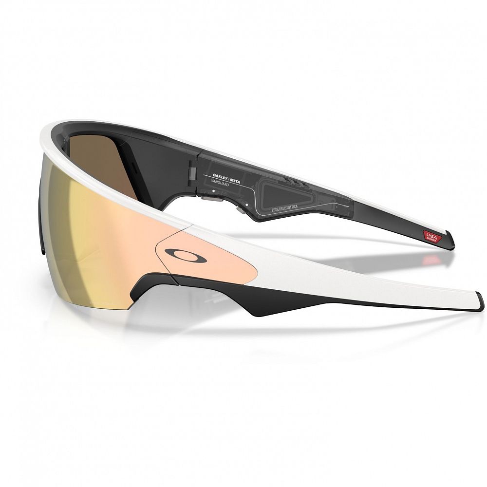 Умные очки Oakley Meta Vanguard White / Prizm Rose Gold