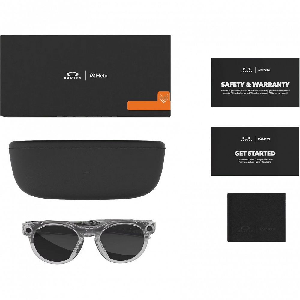 Умные очки Oakley Meta HSTN Clear / Transitions Grey