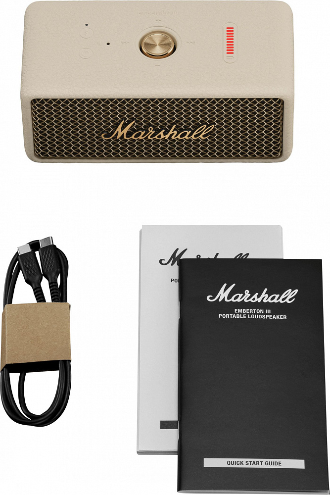 Портативная акустика Marshall Emberton III Cream