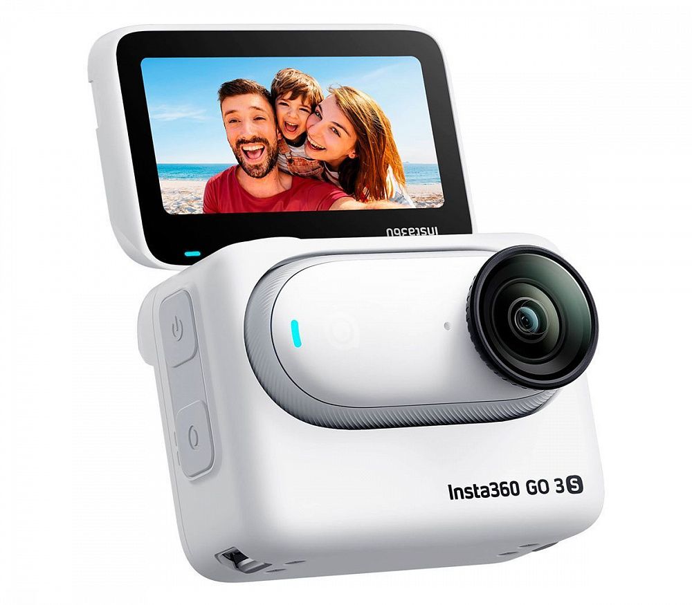 Экшн-камера Insta360 GO 3S 128GB Standard Bundle Arctic White