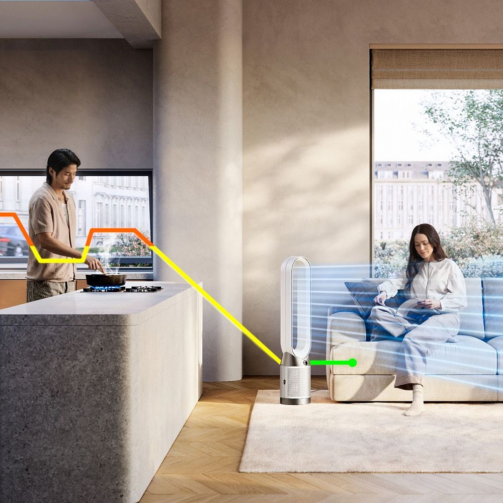 Очиститель воздуха Dyson Purifier Cool PC1 TP11 Purifying Fan White/Silver