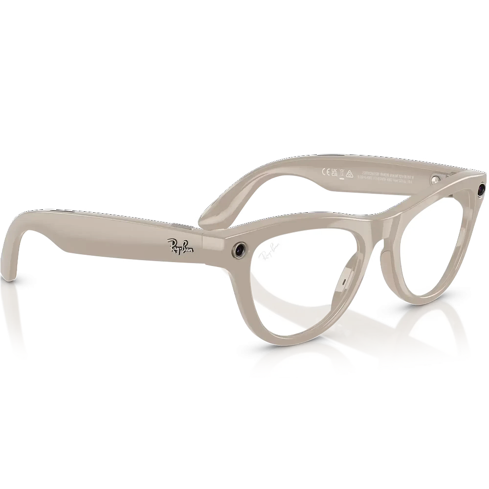 Умные очки Ray-Ban Meta Skyler (Gen 1) Shiny Chalky Gray / Transitions Sapphire