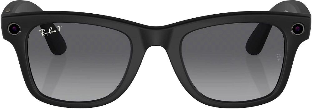 Умные очки Ray-Ban Meta Wayfarer (Gen 1) Matte Black / Polar Gradient Graphite (Large)