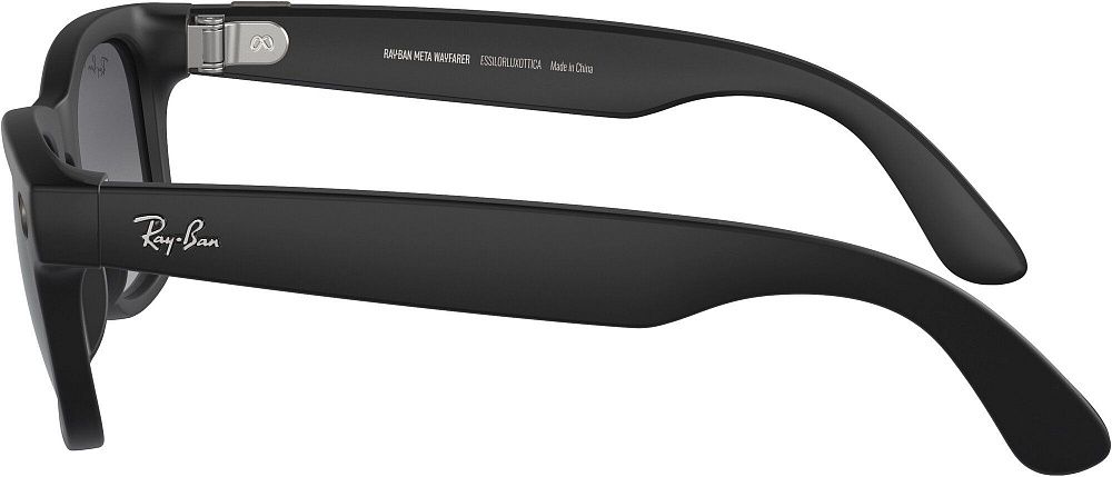 Умные очки Ray-Ban Meta Wayfarer (Gen 1) Matte Black / Polar Gradient Graphite (Large)
