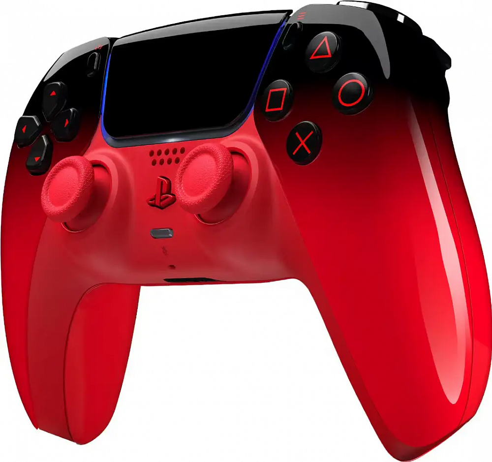 Геймпад беспроводной PlayStation DualSense Hyperpop Collection Techno Red