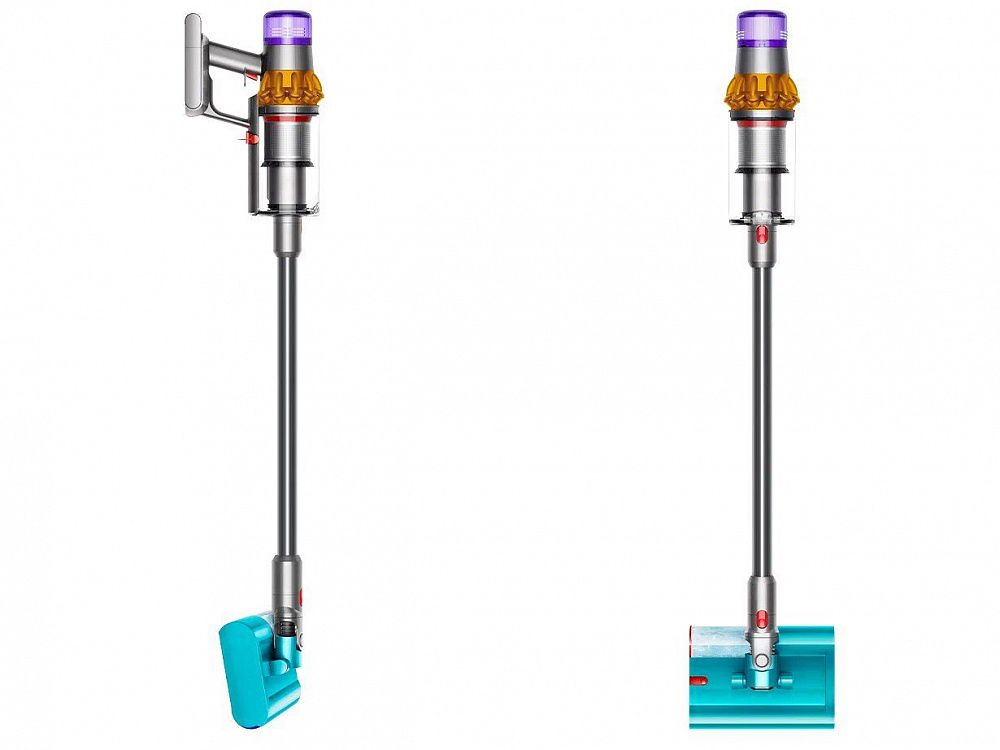 Пылесос Dyson V15S Detect Submarine (SV47) Yellow/Nickel