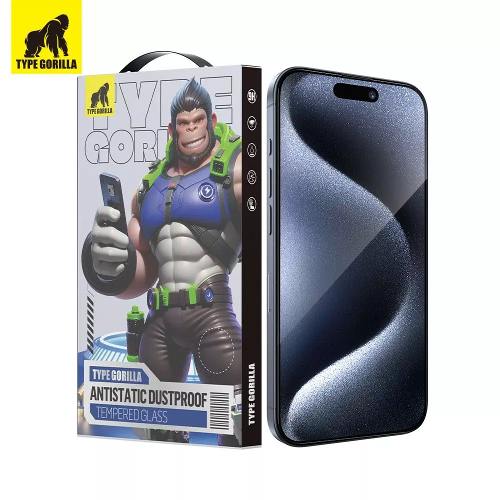 Защитное стекло BLUEO Type Gorilla iPhone 15 Pro Max (глянцевое)